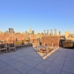 Terrasse avec vue panoramique sur New-York