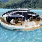 Solar Floating Resort, yatch ile flottante solaire par Michele Puzzolante