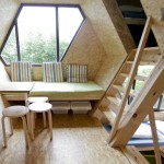 A l'intérieur d'une cabane design