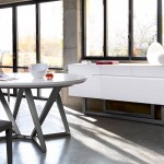 Inspiration déco : Buffet blanc et table Ã  manger Gautier Adulis