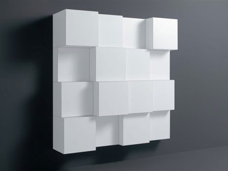 Armoire modulaire en 3 dimensions