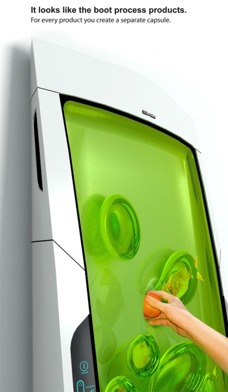 Bio robot refrigerator by Yuriy Dmitriev
