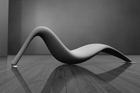 Chaise longue futuriste Dodi