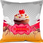 Coussin cupcake Bonjour mon coussin