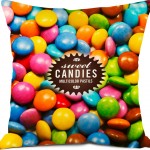 Coussin Smarties Bonjour mon coussin