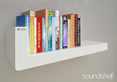 Soundshelf, étagère haut-parleur