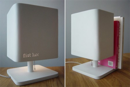 Fiat lux lamp par Cate & Nelson design