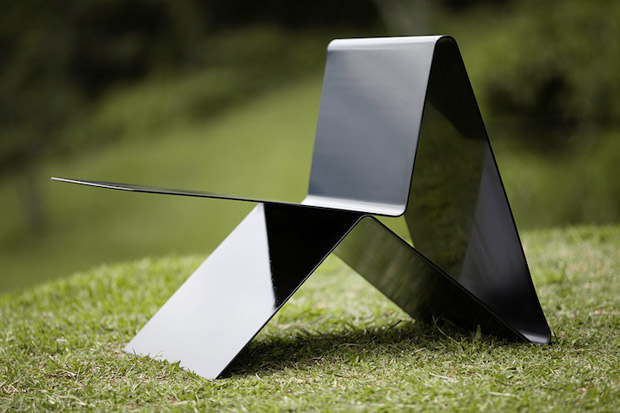 Chaise en acier design Latina Lounge Chair