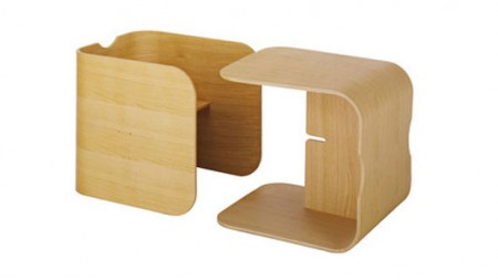 Bureau pour enfant : Cube Lock Habitat