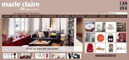 Marie Claire maison aime les blogs