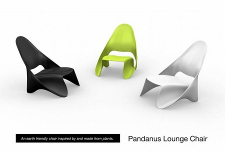 Pandanus lounge chair par jessica konawicz