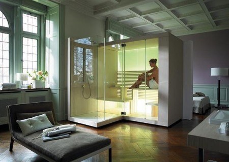 Sauna high tech Inipi par Duravit