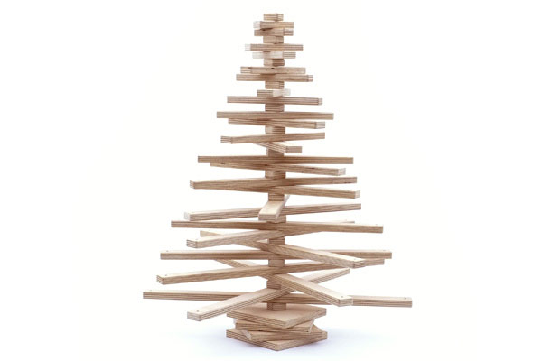 One Two Tree, le sapin de Noël en bois pliable (Video)