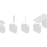 Bureau design Strates System : Plan de montage