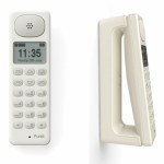 Téléphone sans fil Punkt blanc