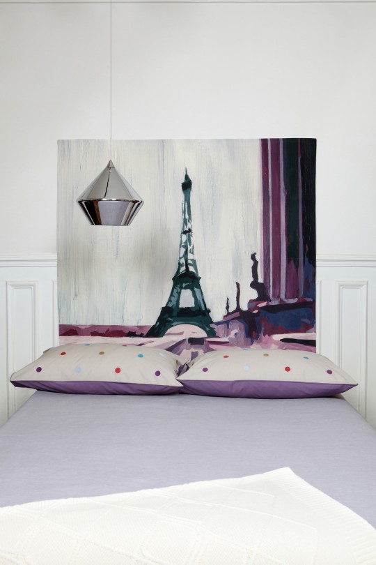 Tête de lit Tour Eiffel Mademoiselle Tiss
