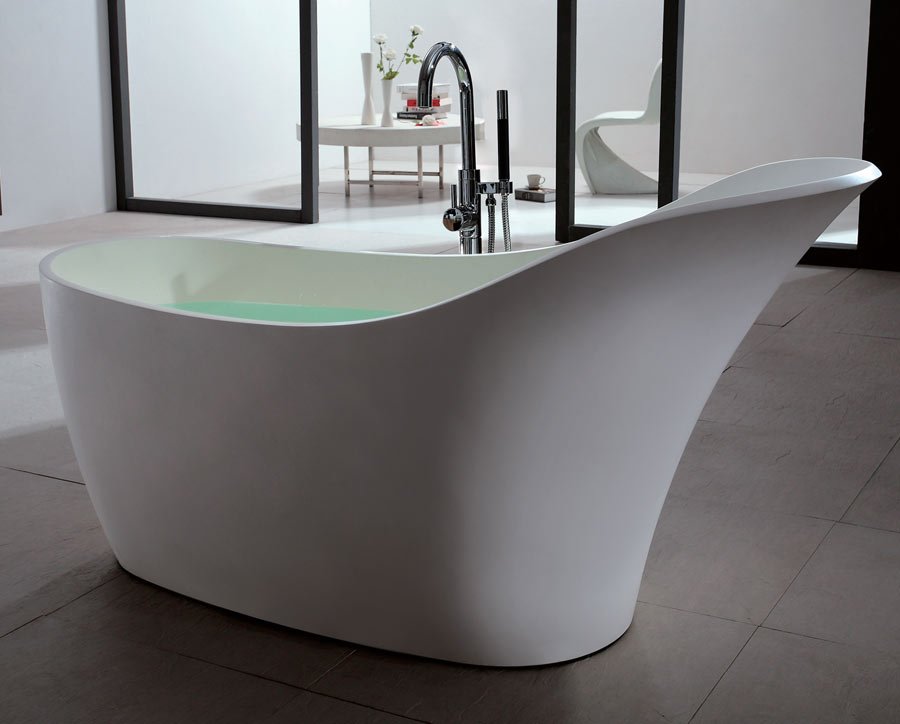 Baignoire Ilot en Solid Surface