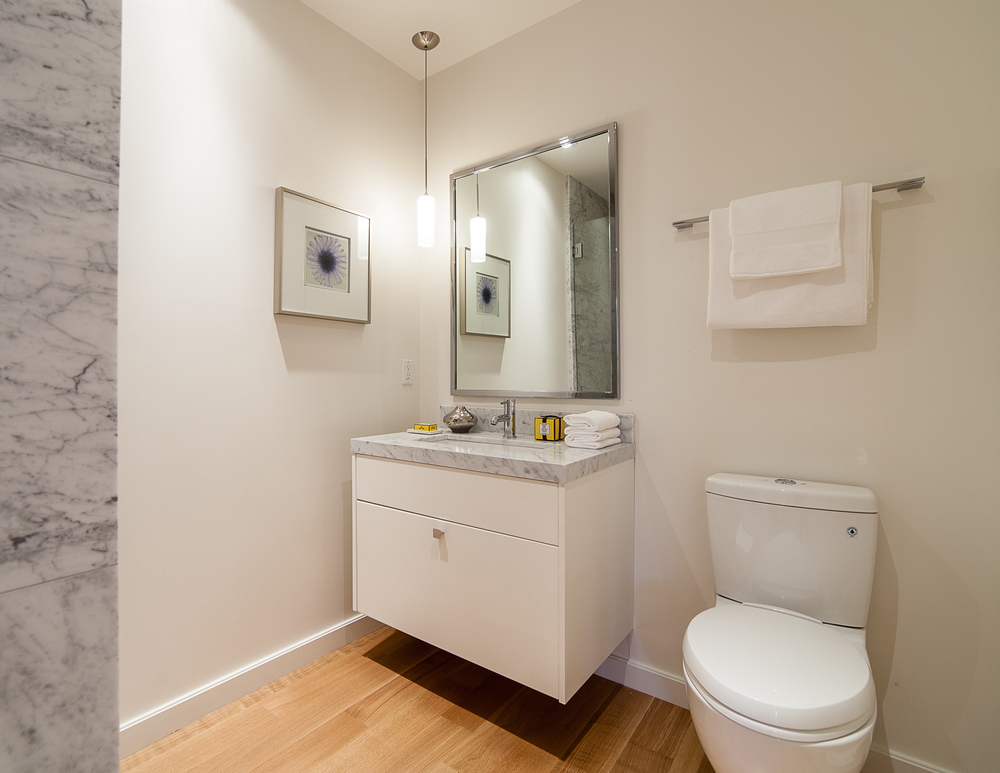 Salle de bain dans une maison des années 30 Ã  San Francisco