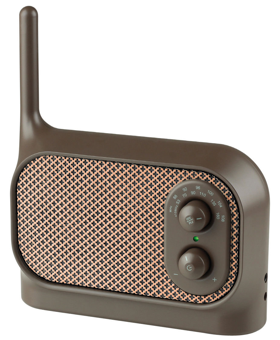 Radio Mezzo Lexon, la petite radio au look vintage de Ionna Vautrin