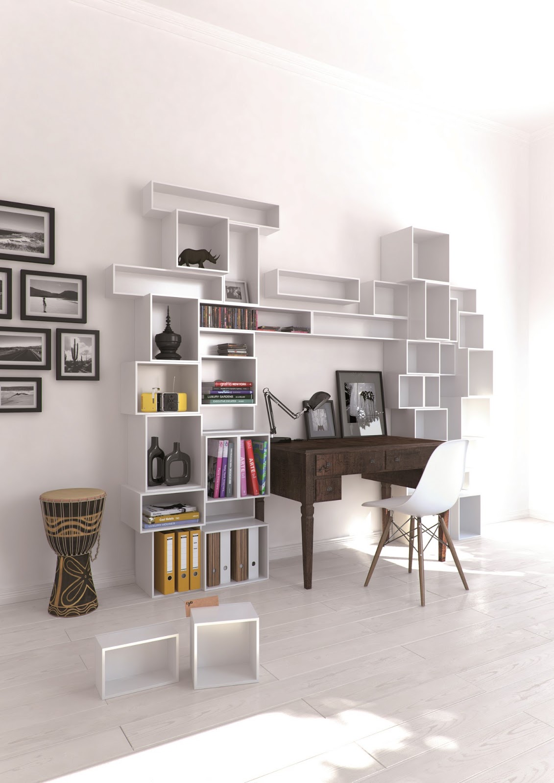 Etagere pour promo bureau