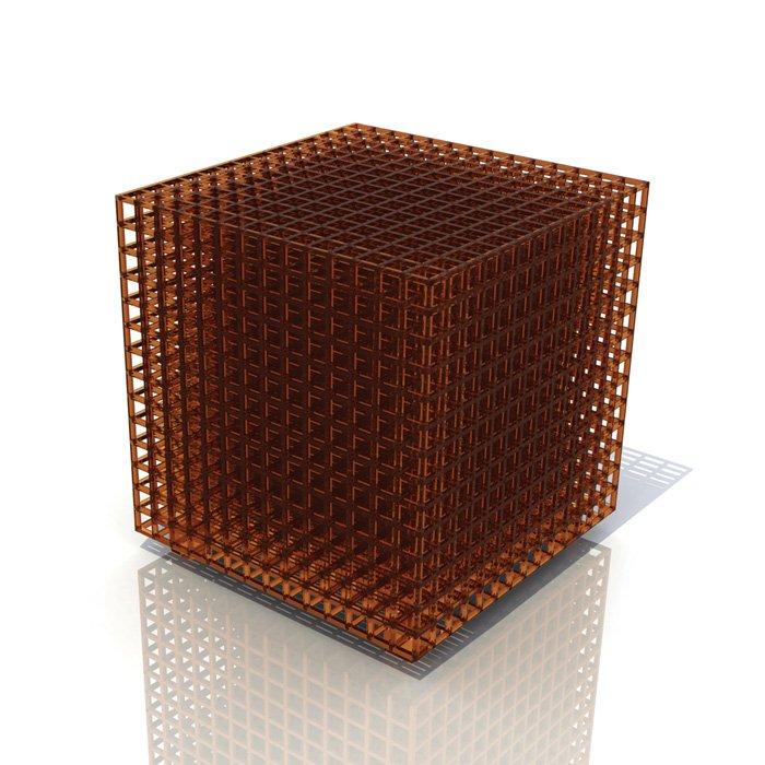 Open Cube MGX : Une lampe cubique imprimée en 3D