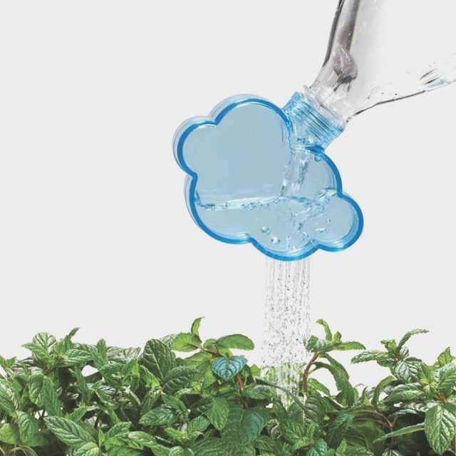 Jardinage malin : L’arrosoir nuage pour bouteille d’eau en plastique