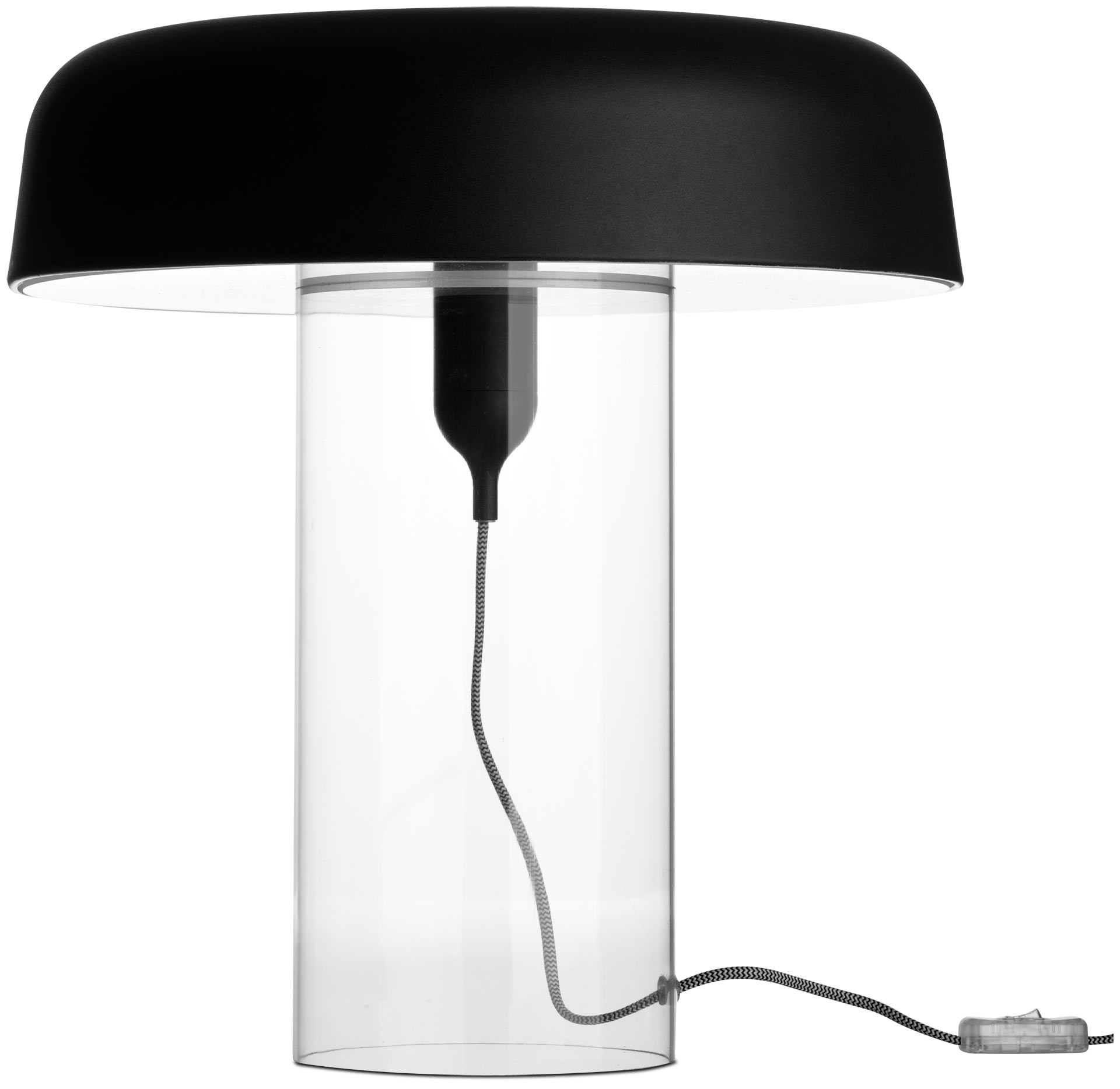 BoConcept Goble : Lampe de table design avec un pied transparent