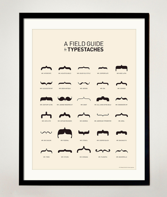 LE tableau indispensable du Moustachu (qui aime changer de moustache)