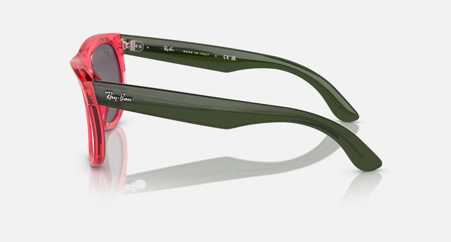 Lunettes de soleil Ray-Ban Wayfarer Reverse Rouge